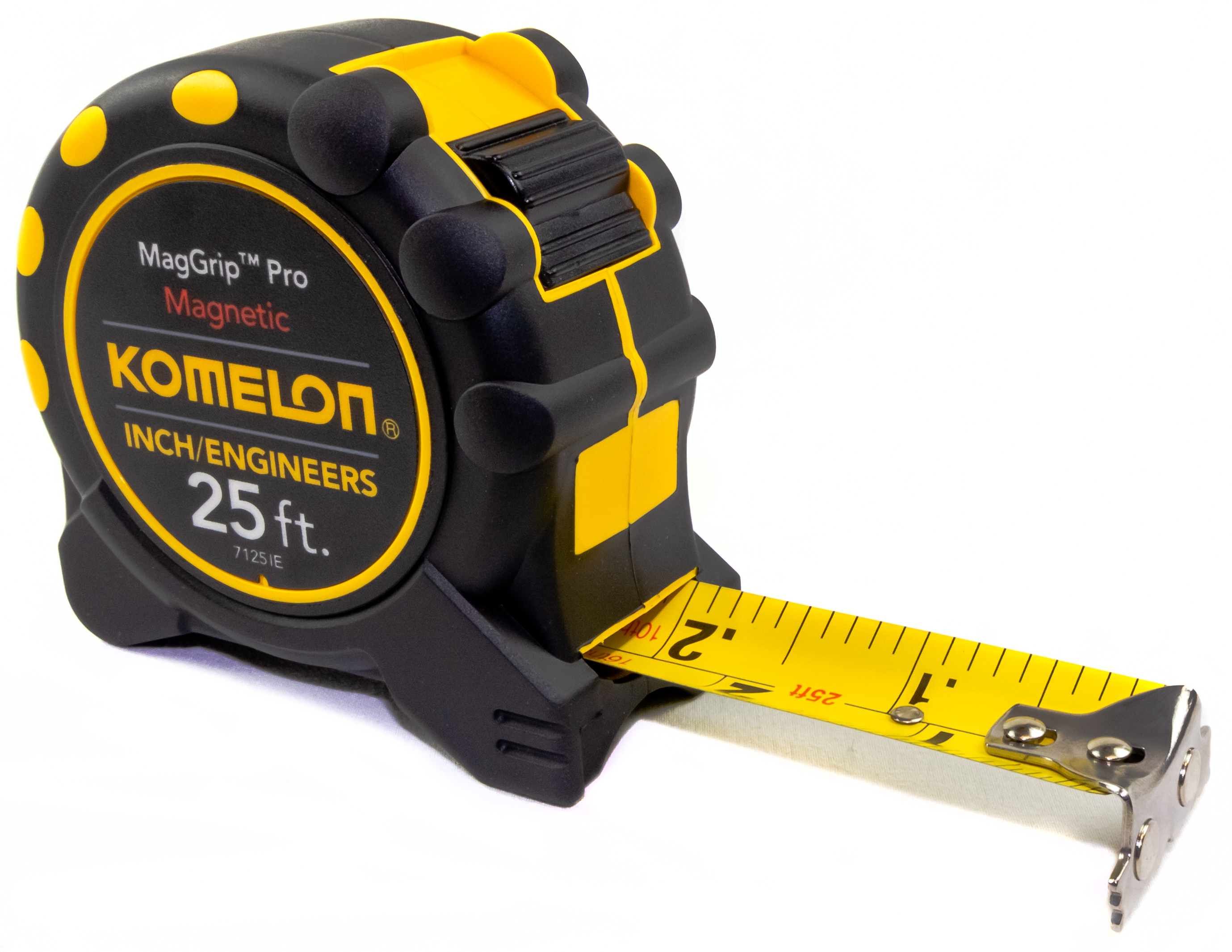 Komelon Magnetic Contractor TS Tape Measure 25' x 1.25"