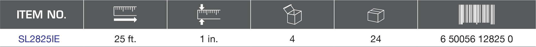 Komelon SL2825 Self Lock 25-Foot Inch/Engineer Scal Produktbild-Vorschau 10