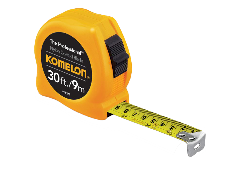 New Komelon Stainless POWERBLADE Tape Measure 7.5m-x-27mm-Rulers-KMC-27S-Tools 